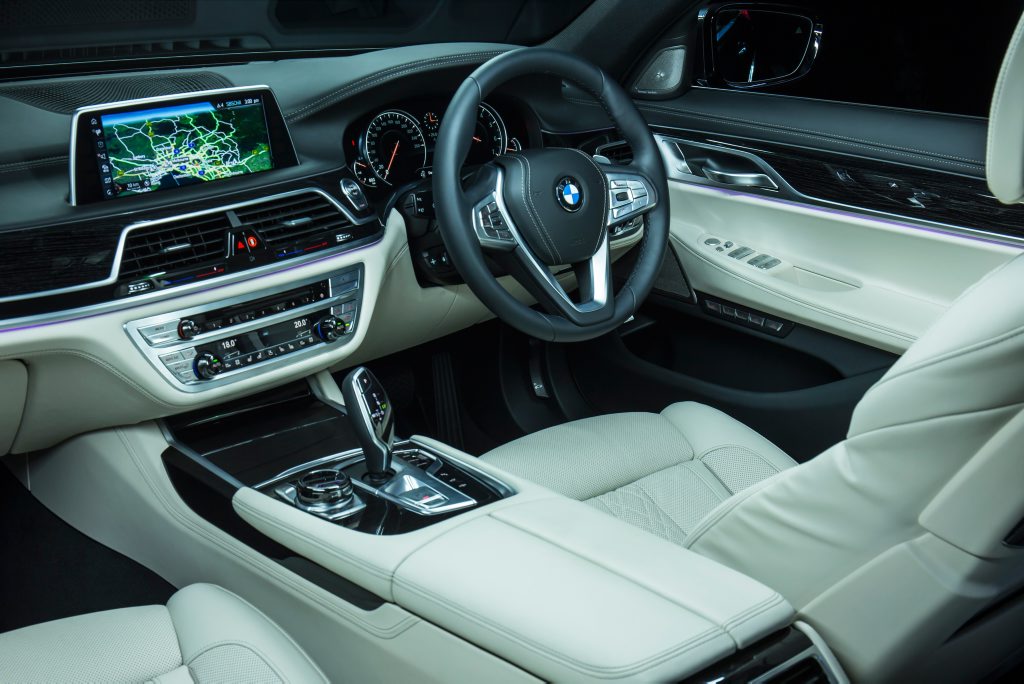The luxurious BMW 740i. The luxurious BMW 740i.